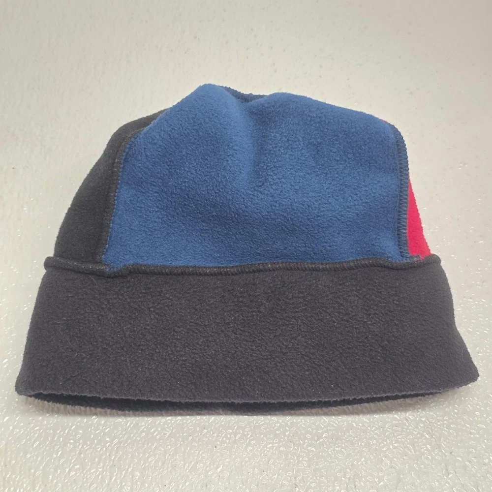 Vintage Mews Polartec Jester Tassel Fleece Winter Hat Red Blue Black